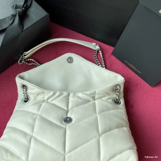QUILTED LAMBSKIN PUFFER IN BAG SMALL YSL 0722